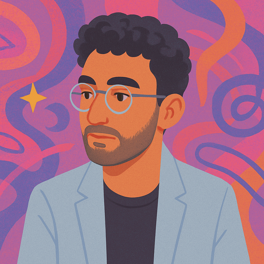 Abdo Hassan portrait illustration